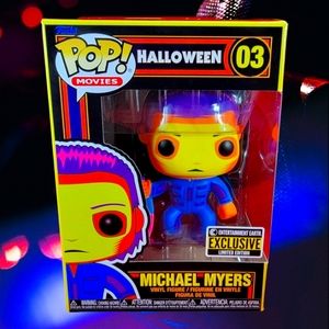 Michael myers blacklight Entertainment Earth exclusive funko # 03 (nib)